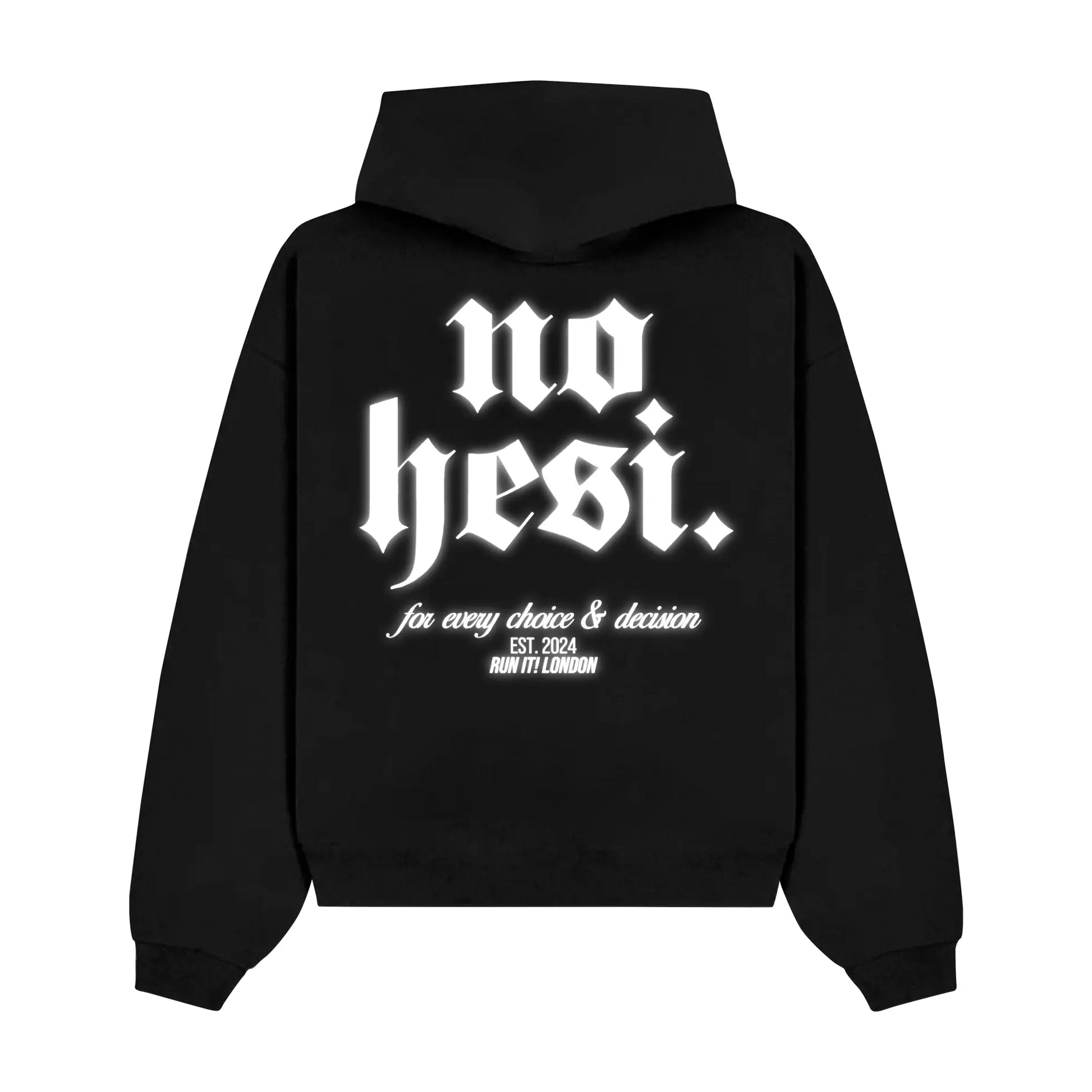"NO HESI" Hoodie RunIt!