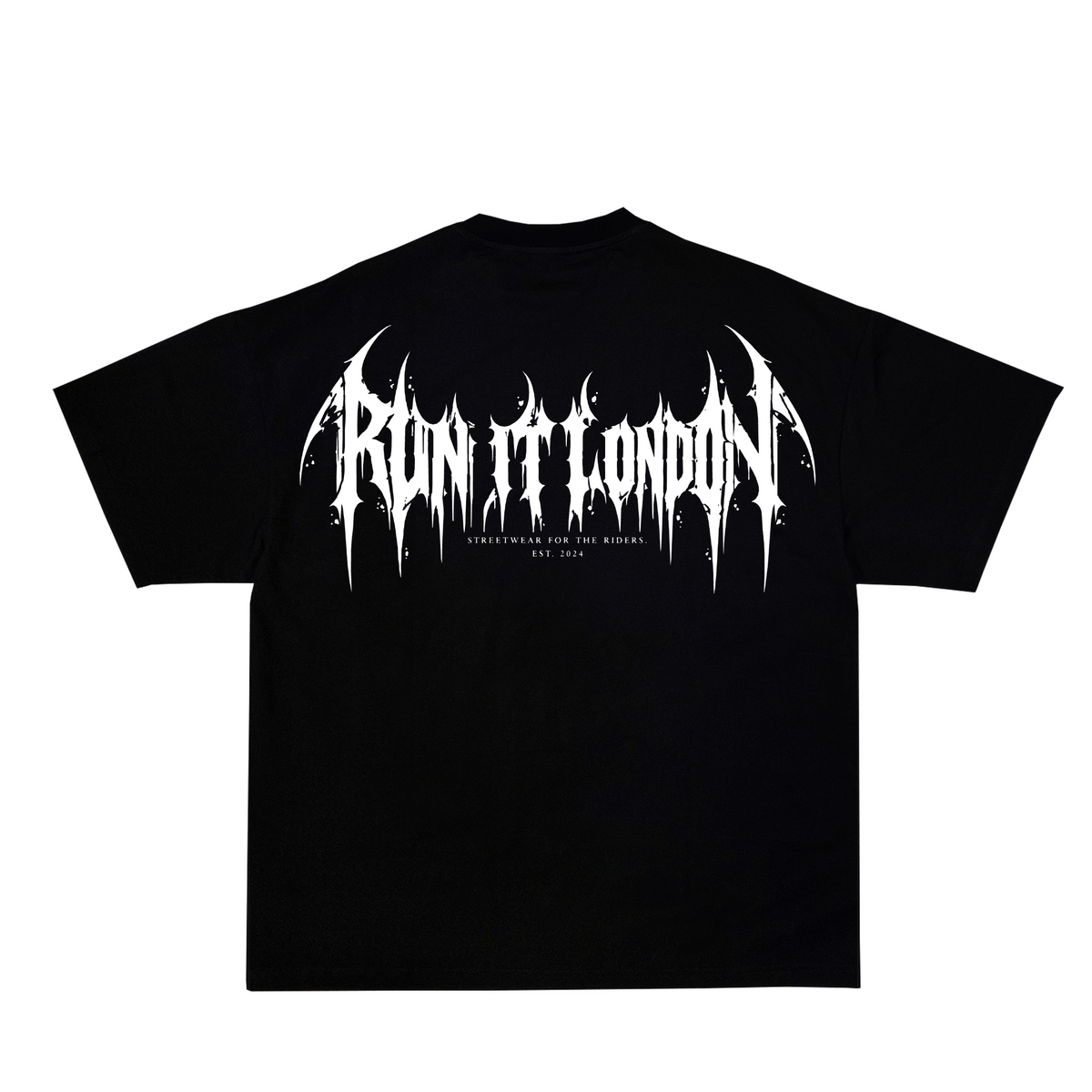 "CYBERSIGIL" Tee back-non-reflective