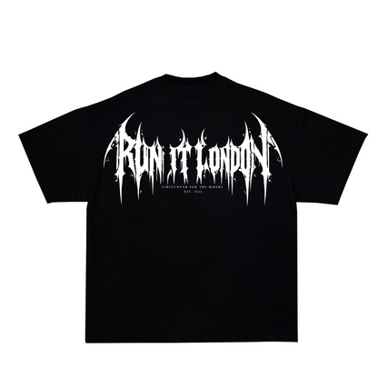 "CYBERSIGIL" Tee back-non-reflective