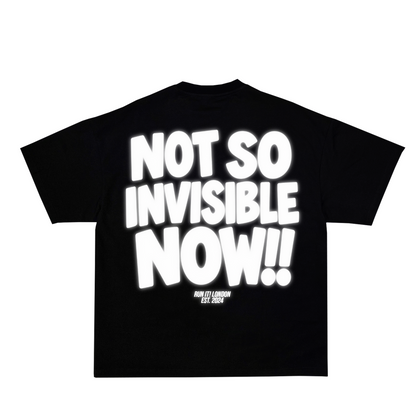 NOT SO INVISIBLE NOW Tee back