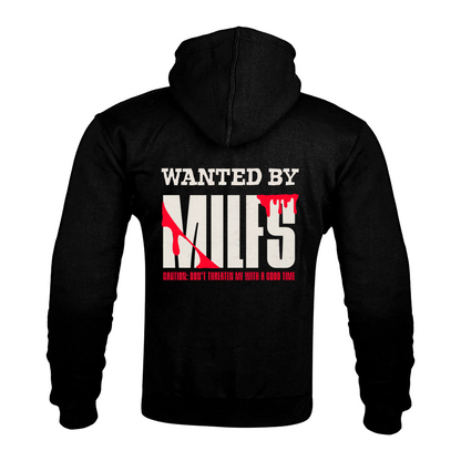 "WANTED BY MIFLS" Kevlar Armoured Zip Hoodie
