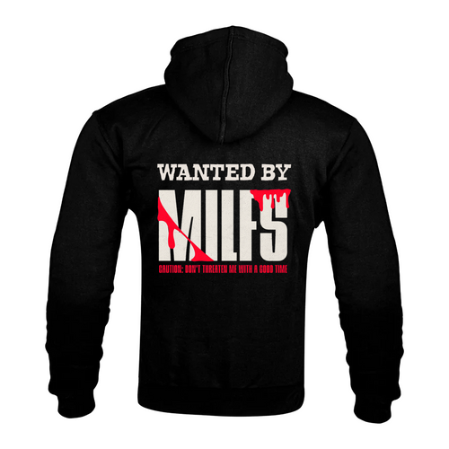 "WANTED BY MIFLS" Kevlar Armoured Zip Hoodie