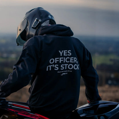 "YES OFFICER, IT'S STOCK" Hoodie RunIt!