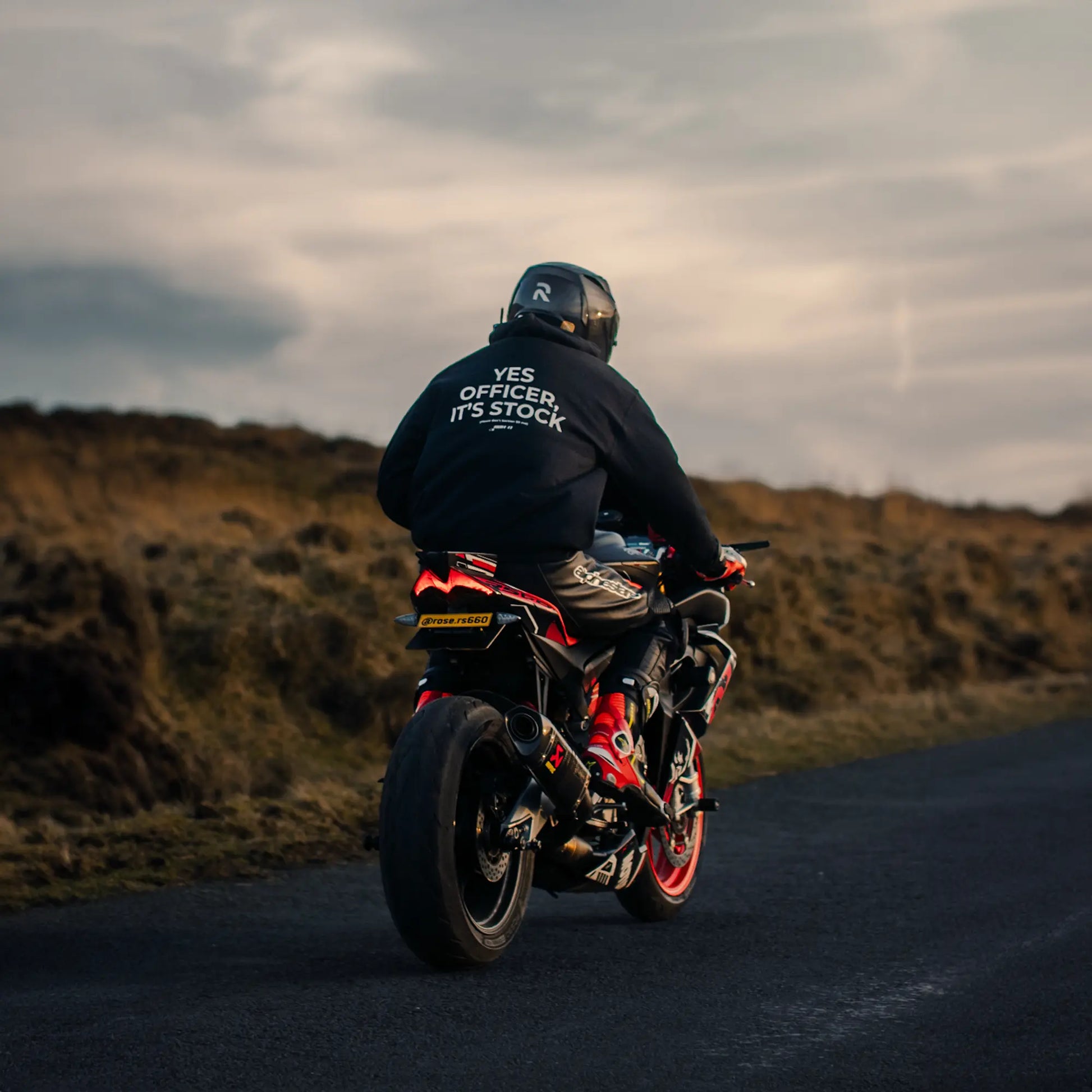 "YES OFFICER, IT'S STOCK" Hoodie RunIt!